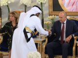 Радев се срещна с престолонаследника на Саудитска Арабия, посрещнаха го с почести